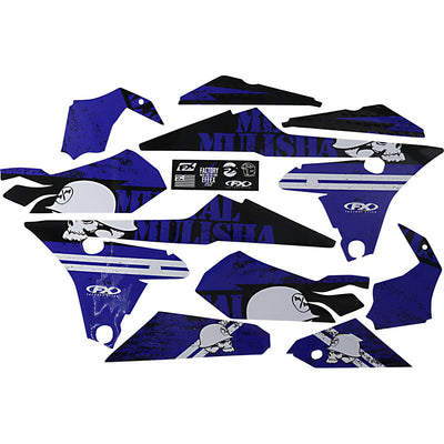 METAL MULISHA SHROUD/AIRBOX GRAPHIC KIT YAMAHA YZ250F, YZ450F#mpn_23-11232