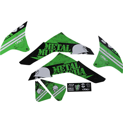METAL MULISHA SHROUD/AIRBOX GRAPHIC KIT KAWASAKI KX250F 06-08#mpn_23-11122