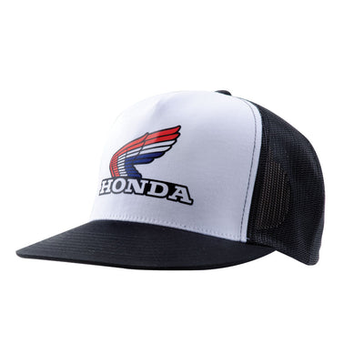 Factory Effex Honda Vintage Snapback Hat Black/White#mpn_18-86302