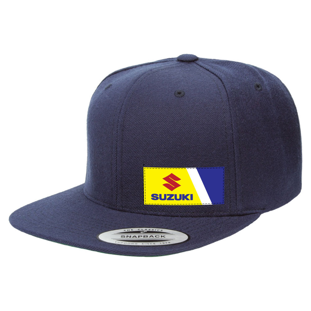 Factory Effex Suzuki Wedge Snapback Hat Navy#mpn_23-86400