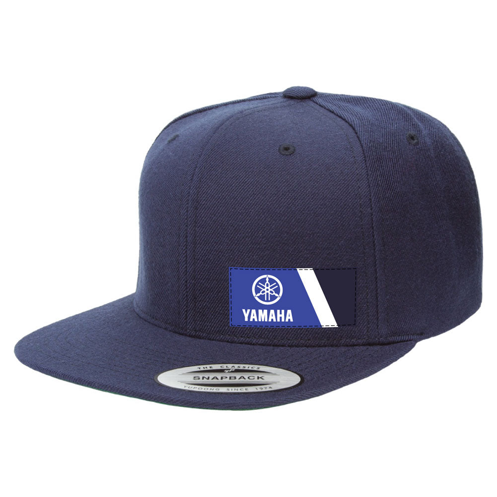 Factory Effex Yamaha Wedge Snapback Hat Navy#mpn_23-86200