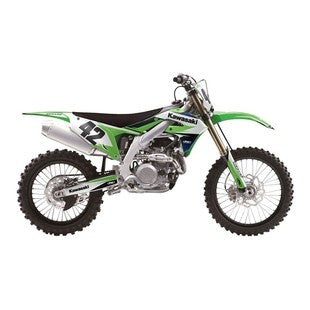 Factory Effex EVO 16 Shroud/Airbox Graphic Kit For Kawasaki KDX200#mpn_22-01142