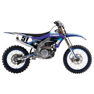 Factory Effex EVO 17 Shroud/Airbox Graphic Kit For Yamaha WR250F/WR42#mpn_23-01236