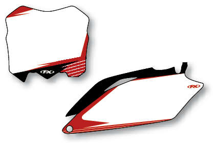 FACTORY EFFEX HONDA NUMBER PLATE BACKGROUNDS#mpn_13-64352