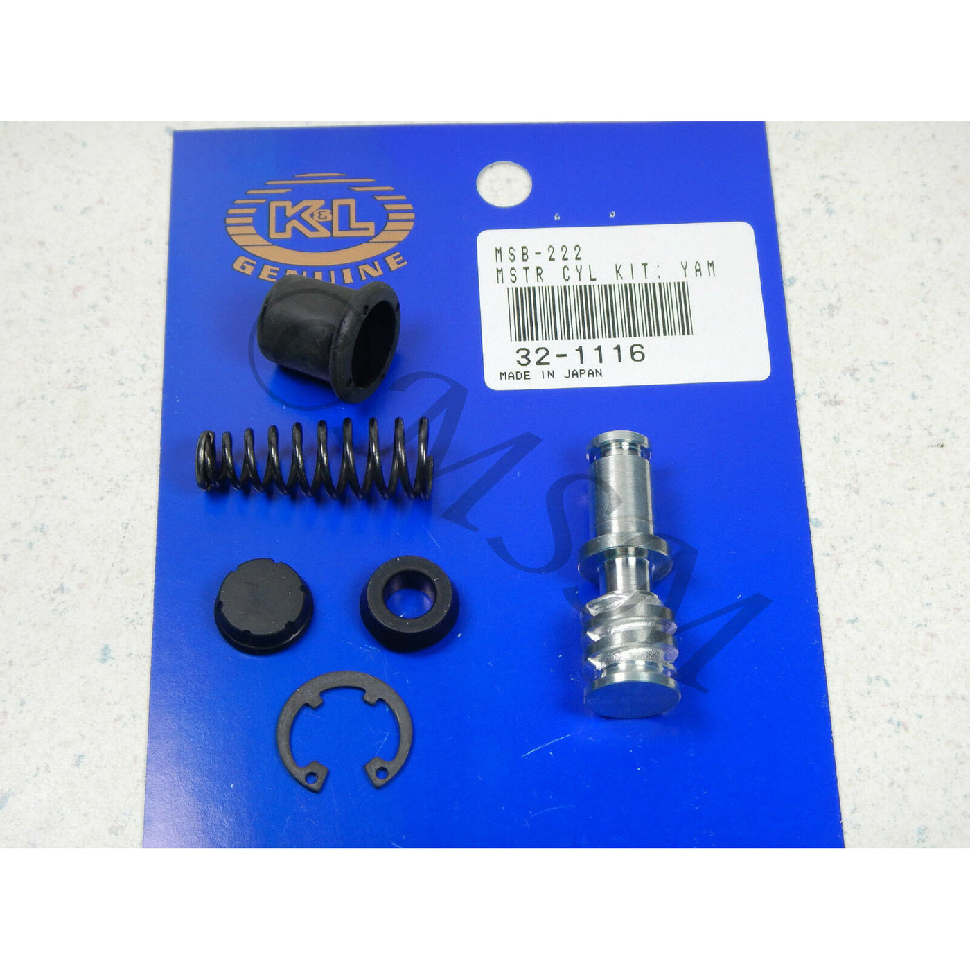 K&L 32-1116 Master Cylinder Rebuild Kit #32-1116