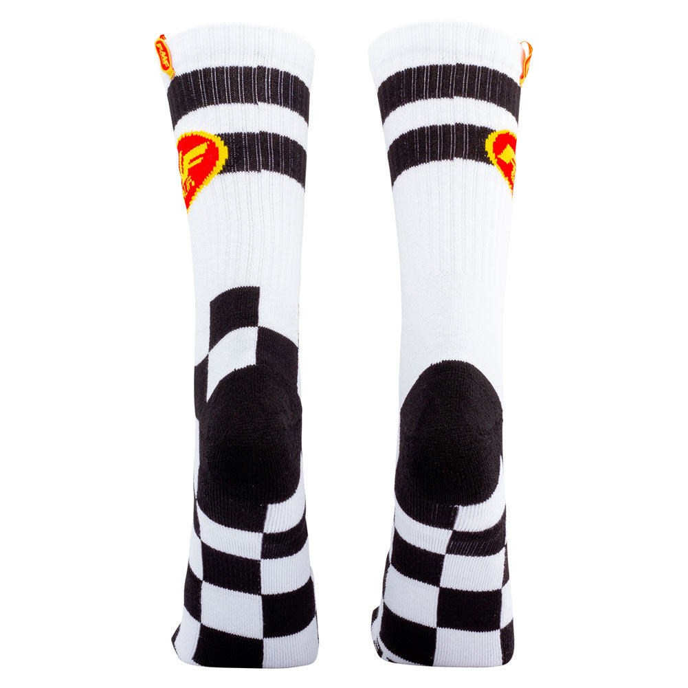 FMF Checker Socks - 2 Pack Size 10-13 Assorted#mpn_HO20194902-AST-OS