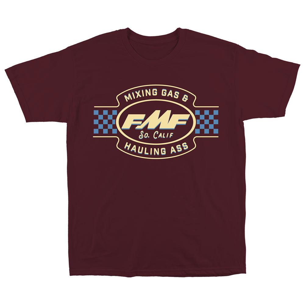 FMF American Classic T-Shirt Medium Maroon#mpn_FA22118900-MRN-M