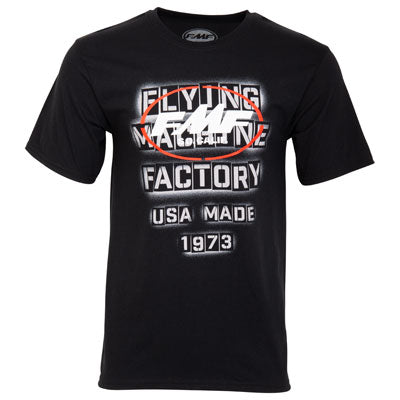 FMF RM Stenciled T-Shirt#212742-P