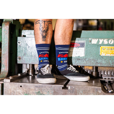FMF 73 Socks Size 10-13 Navy#FA24194902-NVY-OS