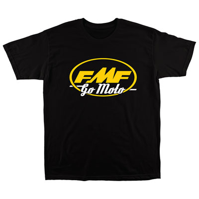 FMF Go Moto T-Shirt XX-Large Black#mpn_FA25118900-BLK-XXL