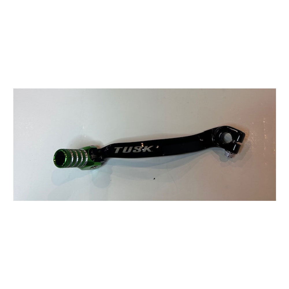 Tusk Folding Shift Lever Black/Green Tip#L26-207E