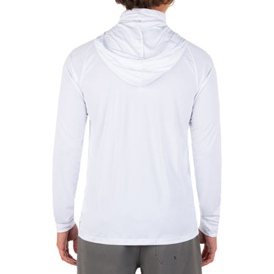Hurley H20-Dri Fastlane Hybrid Hooded Long Sleeve T-Shirt Medium Black #MAT0000450-H010-M