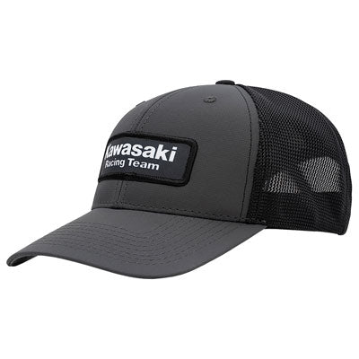 Kawasaki Racing Team Snapback Hat Charcoal Grey#mpn_K005-4140-CHNS