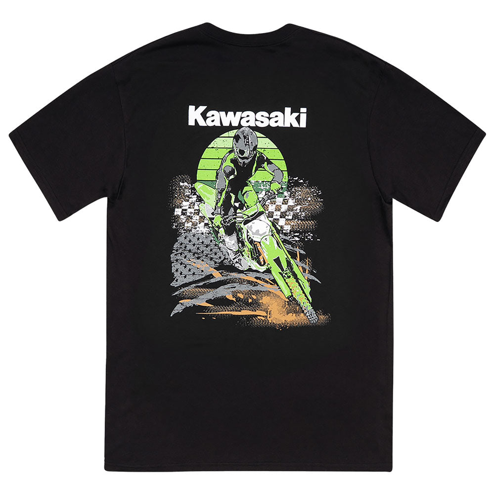 Kawasaki Race Day Flag T-Shirt#217069-P11
