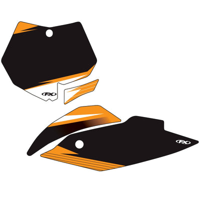 Factory Effex KTM Graphic Number Plate Backgrounds#mpn_12-64524