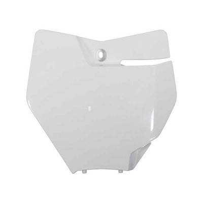 Factory Effex Plastic Front Number Plate White For FC/TC 2019-2022#mpn_21-73700