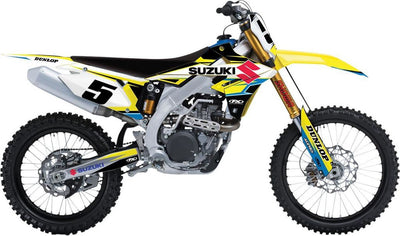 Factory Effex Graphic EVO 16 For Suzuki RMZ250 2007-2009#mpn_22-01422