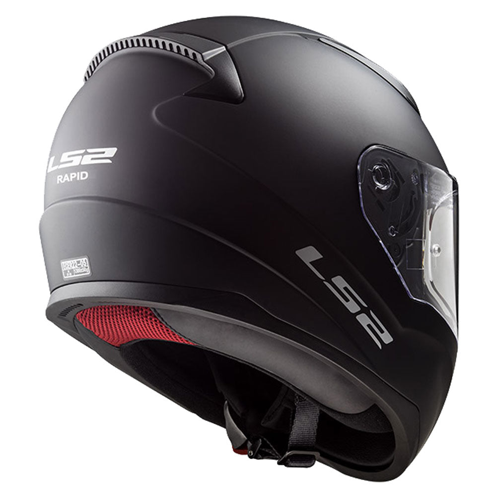 LS2 Rapid Helmet XX-Large Matte Black#mpn_353-1016