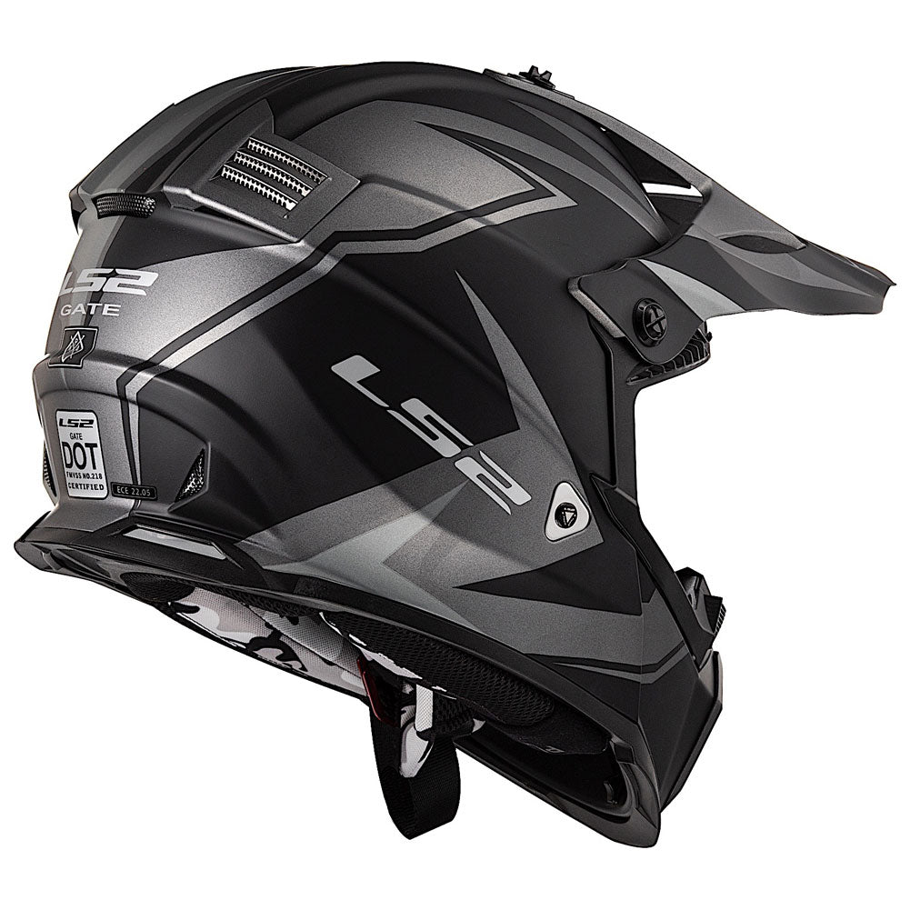 LS2 Gate TwoFace Helmet#197405-P