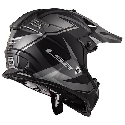 LS2 Gate TwoFace Helmet#197405-P