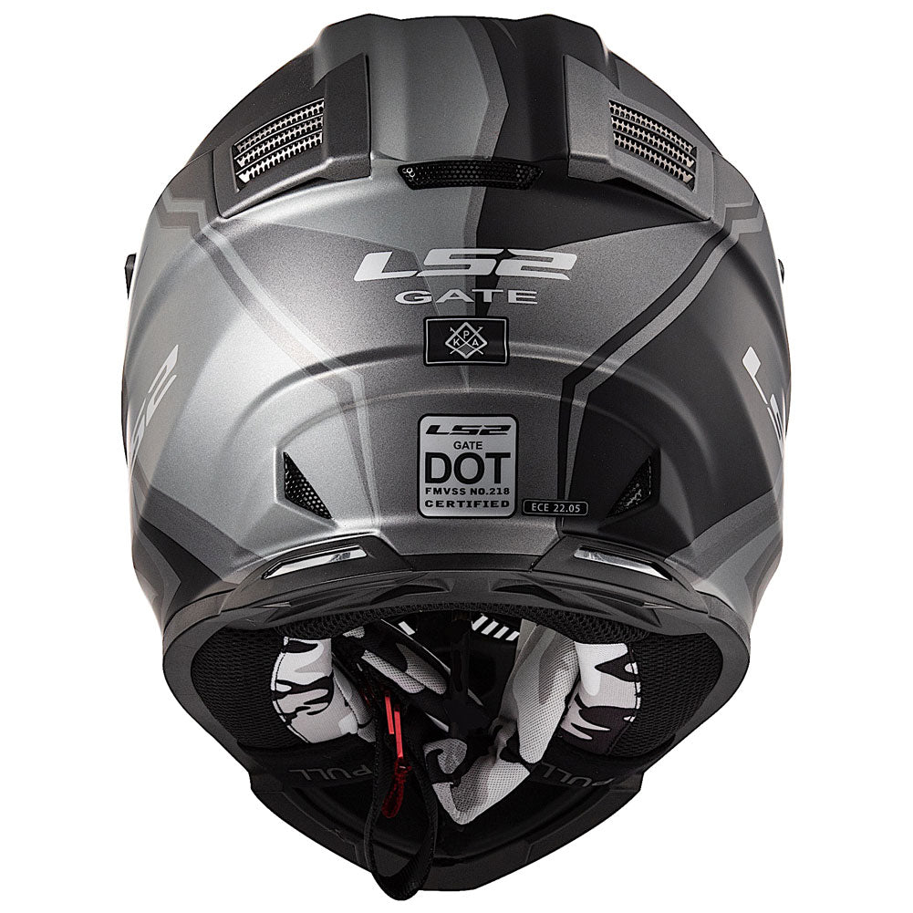 LS2 Gate TwoFace Helmet#197405-P
