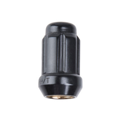 MSA Spline Drive Tapered Lug Nut 12mm x 1.50mm Thread Pitch Black#mpn_21138BC
