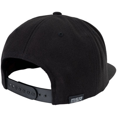 MSR Corp Snapback Hat Black/Black#213-894-0001