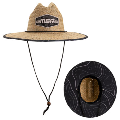 MSR Logo Straw Hat#mpn_206-158-0004