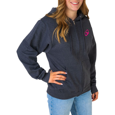 MSR Women's Wayback Zip-Up Hooded Sweatshirt Small Grey#218-541-0002