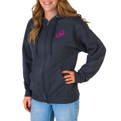 MSR Women's Wayback Zip-Up Hooded Sweatshirt Small Grey#mpn_218-541-0002