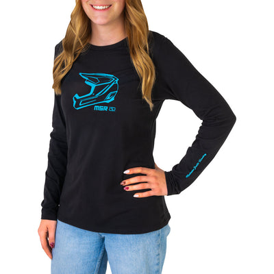 MSR Women's Crown Long Sleeve T-Shirt#218528-P