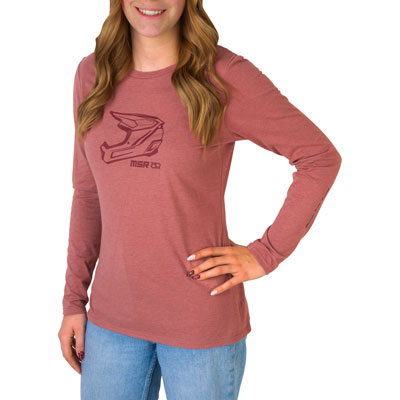 MSR Women's Crown Long Sleeve T-Shirt#218528-P