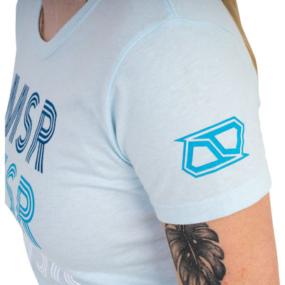 MSR Women's Lines T-Shirt XX-Large Light Blue#217-817-0012
