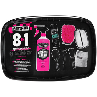 Muc-Off 8 in 1 Motorcycle Cleaning Kit#21197US