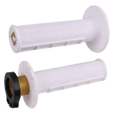 Odi V2 Half Waffle MX Lock-On Grips#142601-P1