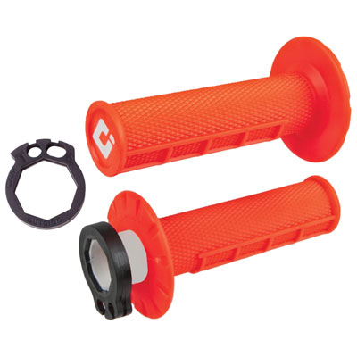 Odi V2 Half Waffle MX Lock-On Grips#142601-P1