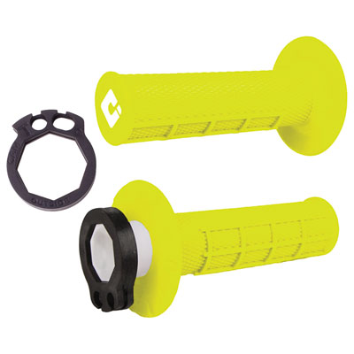 Odi V2 Half Waffle MX Lock-On Grips#142601-P1