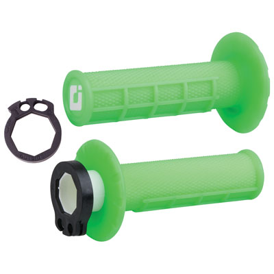 Odi V2 Half Waffle MX Lock-On Grips#142601-P1