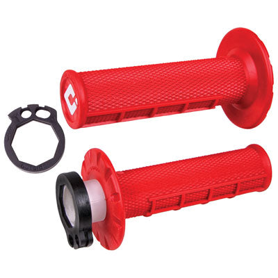 Odi V2 Half Waffle MX Lock-On Grips#142601-P1