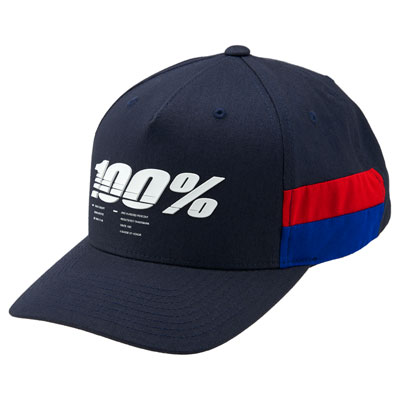 100% Loyal X-Fit Snapback Hat Navy#mpn_20089-015-01