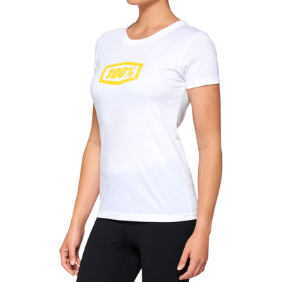 100% Women's Avalanche T-Shirt Medium White#mpn_20002-00009