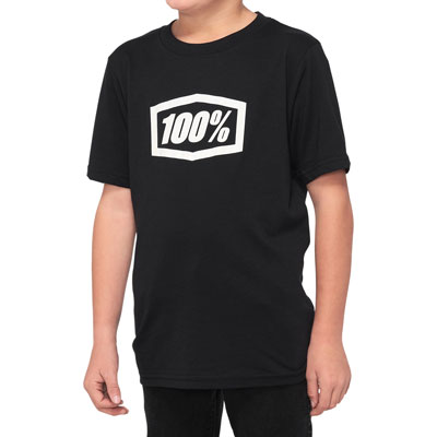 100% Youth Icon T-Shirt Small Black#mpn_20001-00004