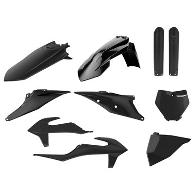 Polisport Full MX Plastic Kit Black#mpn_91014