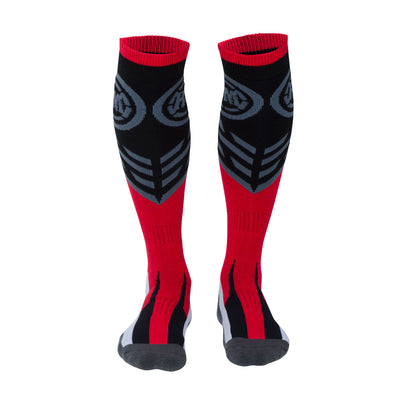 Rocky Mountain ATV/MC MX Socks Size 10-13 Black/Red#mpn_175-244-0003