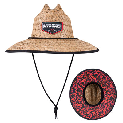 Rocky Mountain ATV/MC Logo Straw Hat#mpn_