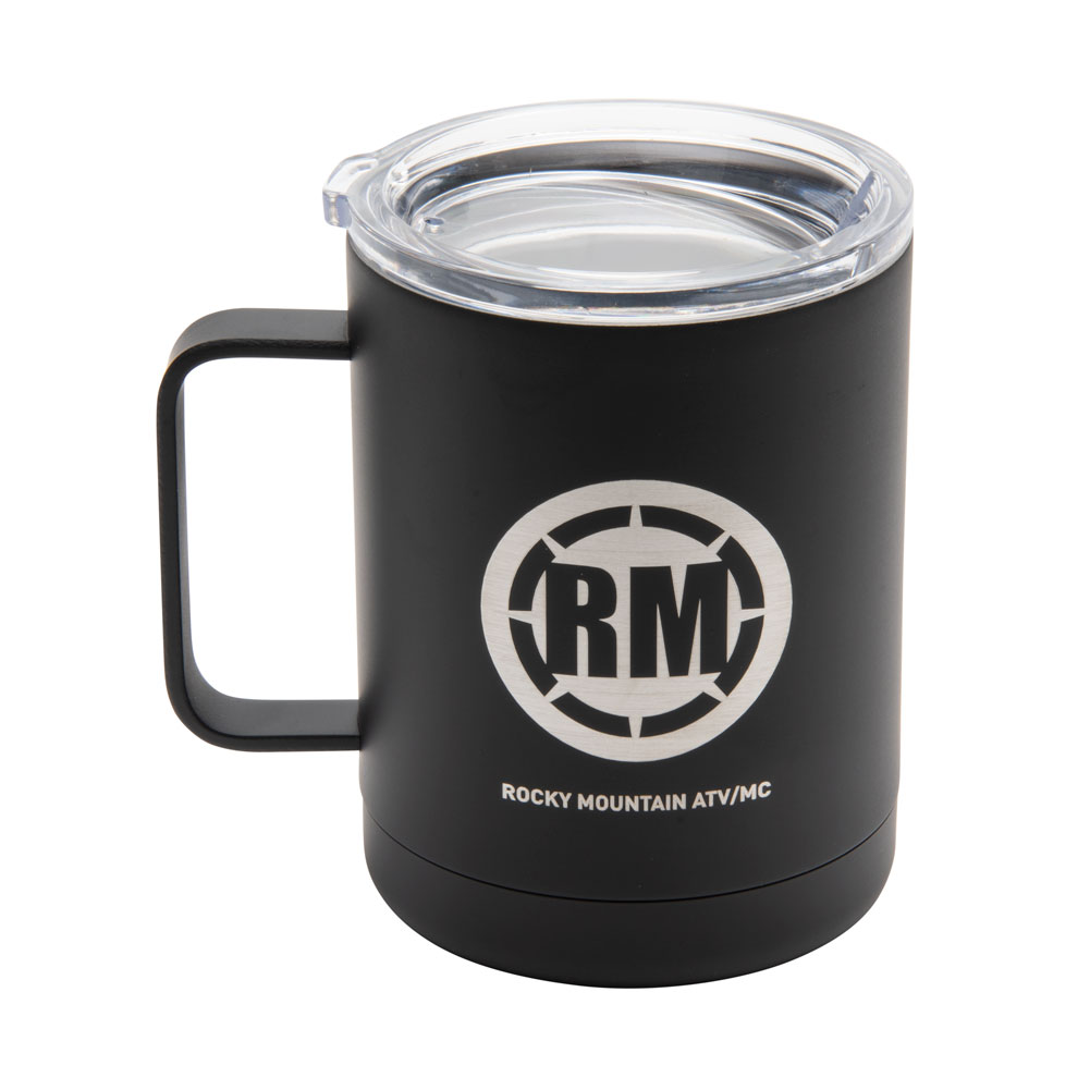 Rocky Mountain ATV/MC Insulated Mug Black/Silver #194-021-0001