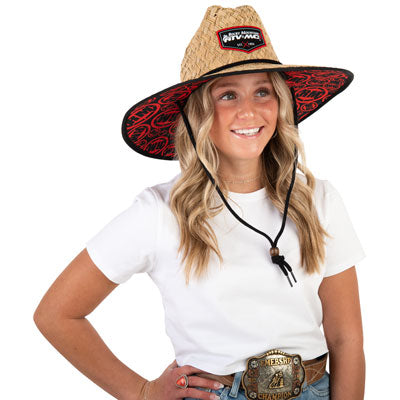 Rocky Mountain ATV/MC Logo Straw Hat#190888-P