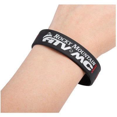 Rocky Mountain ATV/MC Silicone Logo Wristband #193-191-0001