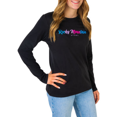 Rocky Mountain ATV/MC Women's Fade Long Sleeve T-Shirt#218526-P