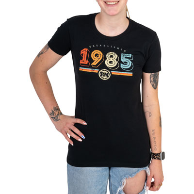 Rocky Mountain ATV/MC Women's 1985 T-Shirt#mpn_